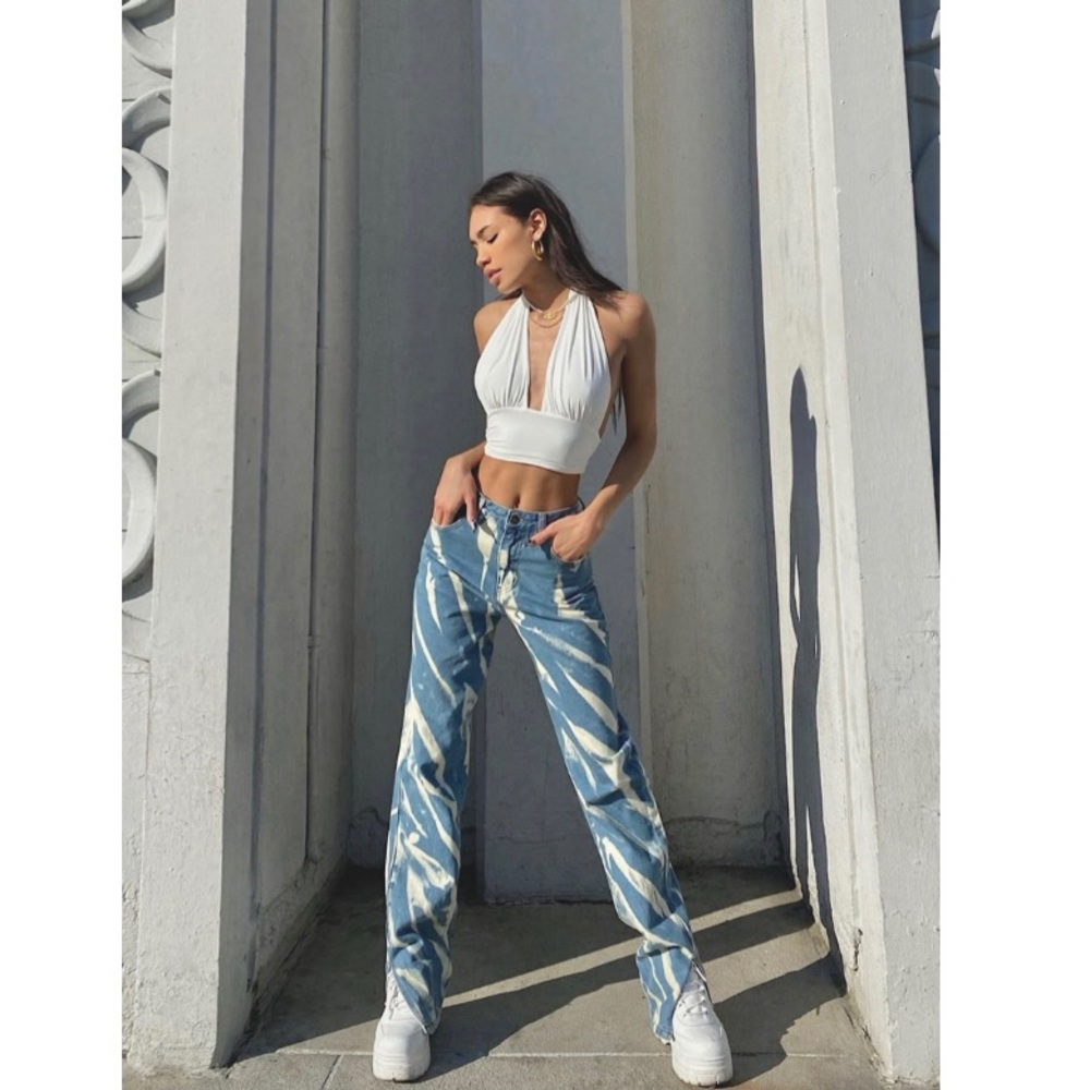 new! Lioness Tie-Dye Alabama Jeans